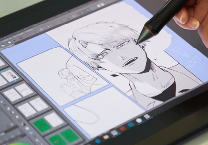 2DCGデザインが学べる学科