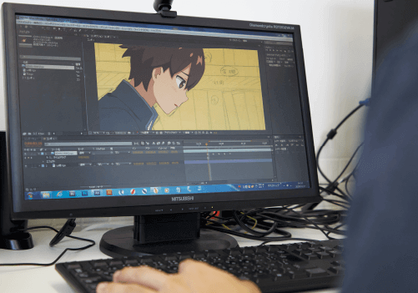 アニメ制作が学べる学科