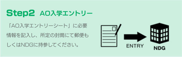 AO入学エントリー