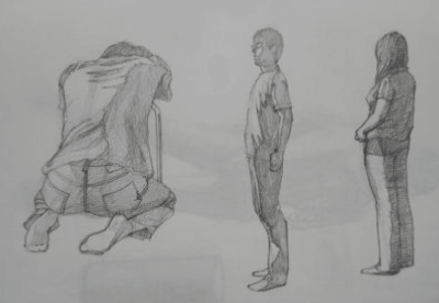 現役アニメーターから学ぶ！人物クロッキー