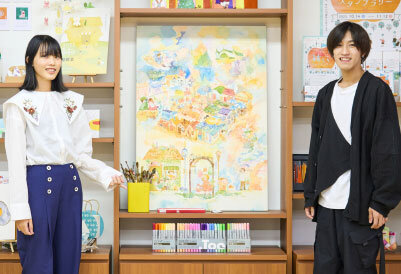 現役イラストレーター兼講師の特別講演・ワーク