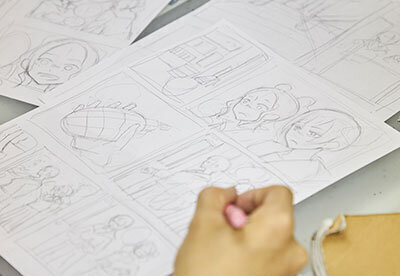 漫画から学ぼう!2ページマンガで学ぶ見せ方!コマ割りとネーム基礎